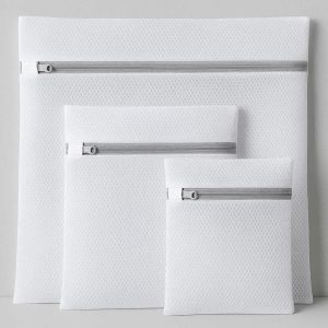 Laundry Bags with Zipper Closure for Secure Washing and Drying