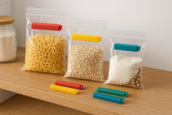 13 Color Coded Seal Clips for Pantry Organization and Food Freshness