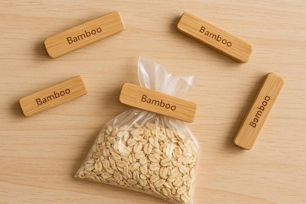 16 Eco Friendly Bamboo Seal Clips for Sustainable Food Storage