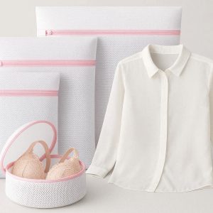 17 Mesh Laundry Bag Set for Delicates Lingerie and Blouse Protection